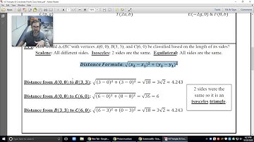 Triangles & Coordinate Proofs | 4.8 | Geometry