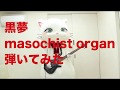 黒夢「masochist organ」を弾いてみたにゃ〜😸🎸