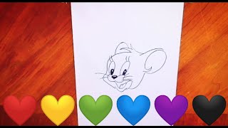 تعلم رسم جيري(توم وجيري) سهل و خطوه بخطوه??learn how to draw Tom step by step and very easy