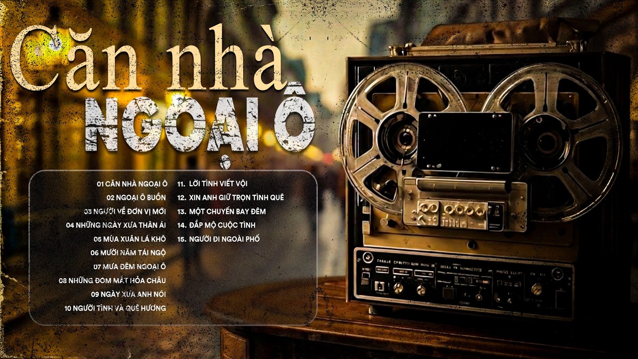 Căn Nhà Ngoại Ô ➤ LK Nhạc Lính Tuyển Chọn MỚI NHẤT 2026 - Giọng Ca Hải Ngoại Cực Độc Lạ Nghe Là Mê