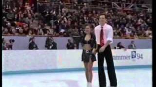 1994 Lillehammer Olympics Ice Dance Medals Ceremony