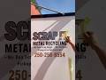 Our yard sign needed help bad. #fyp #watchthis #scrapyard