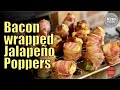 BBQ jalapeno poppers wrapped in bacon smoked on the Kamado Joe | KETO Friendly BBQ