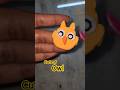 cutest owl from clay🦉#craft #diy #clay #diydecor #craft #craftitem #ytshorts #shortvideo #clayowl 🧡🧿