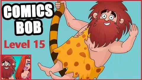 Comics Bob(level 15):All levels Walkthrough gameplay(android,ios)|new update #comicsbob #gameplay