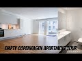 MOVING TO DENMARK || Empty Apartment Tour | Copenhagen