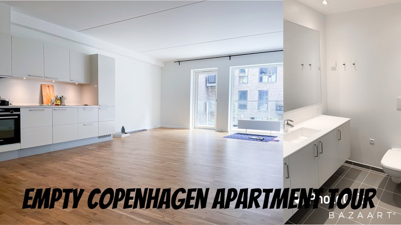 MOVING TO DENMARK || Empty Apartment Tour | Copenhagen