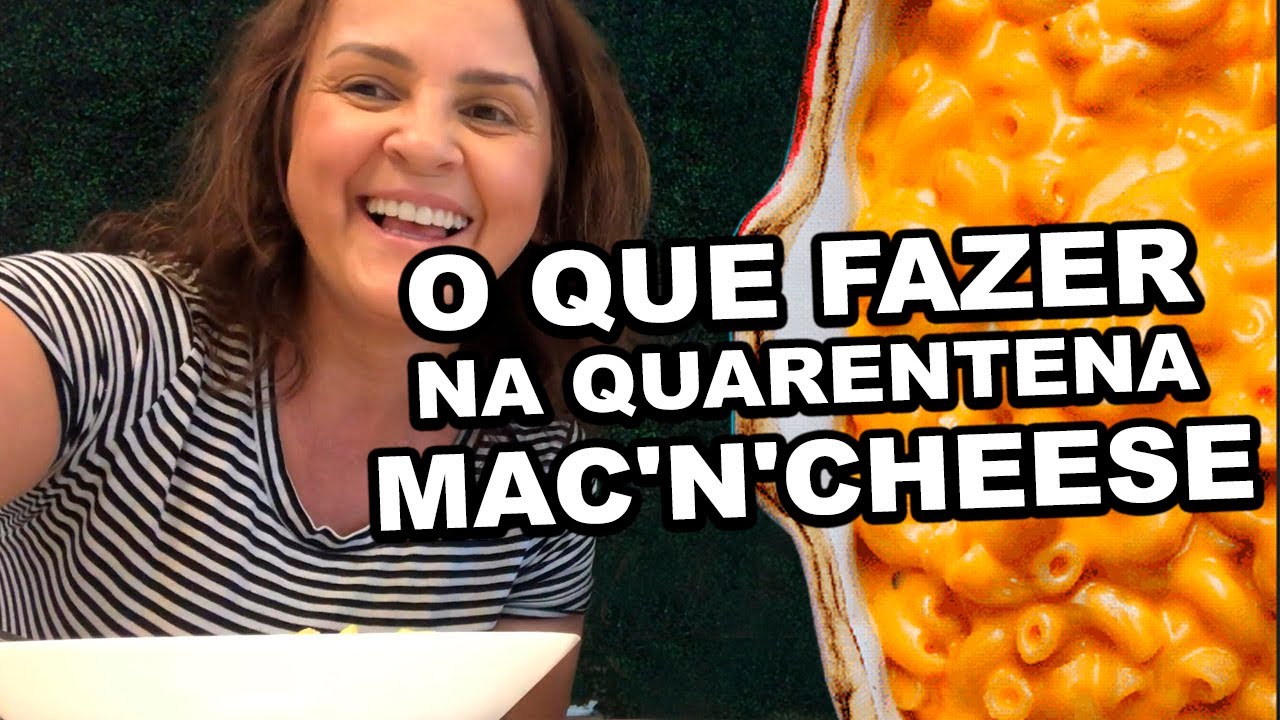 COMO FAZER MAC AND CHEESE- receita americana de macarrão  com queijo