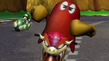 Blinky (Pac-Man) in Mario Kart Wii