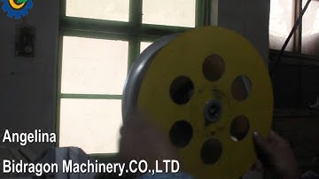 winder machine load material video