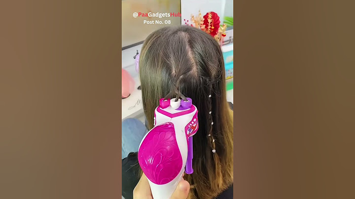 Automatic Hair Braider Machine For Girls #gadgets #product #hairbraider #reels