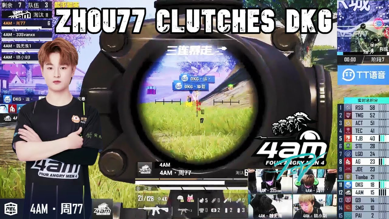 4AM Zhou77's Perfect Timing to Clutch DKG | 4AM POV | W5D2R4