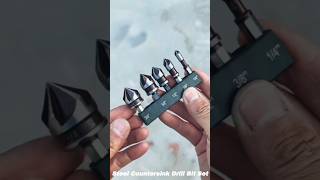 5Pcs Steel Countersink Drill Bit Set 🪚 लकड़ी और मेटल के काम में पायें परफेक्ट फिनिश 🔩🔩