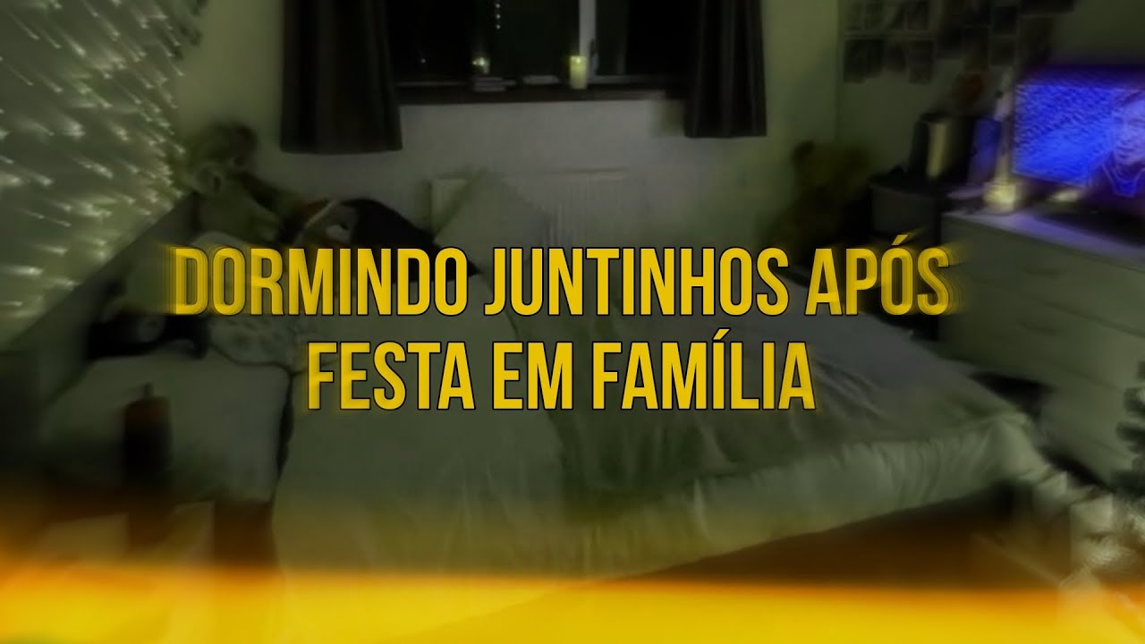 ASMR - Dormindo juntinhos após festa em família ❤️ | Flower Asmr
