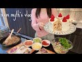 【30代主婦の日常】リフォーム、購入品紹介、お弁当とケーキ作り🎂
