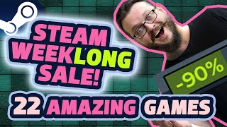 Steam Weeklong Deals! 22 Games to Eradicate your Boredom for Good!