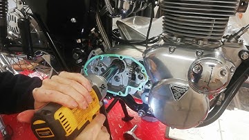 Primary chaincase and gearbox rebuild. Triumph Trident T150V. Part 12 Indexing the gears