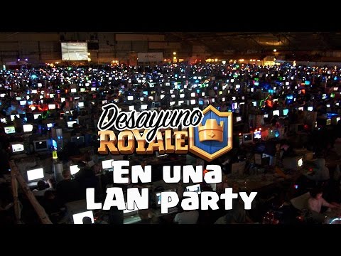 ¿Cómo es una LAN Party? | Desayuno Royale | Clash Royale con TheAlvaro845 | Español
