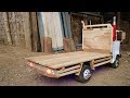 How to make Tailgate / Haul Truck / Body Truck From Wood.