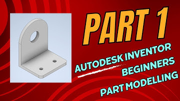 Autodesk Inventor Part 1  Beginners Guide to Part modelling