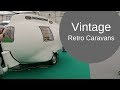 Retro Vintage Caravans at Caravan Salon Düsseldorf 2018