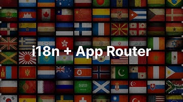 Internationalization with the Next.js 13 App Router