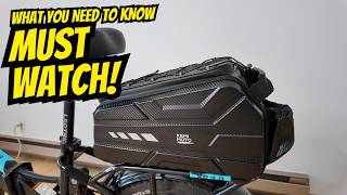 KEMIMOTO Bike Rear Bag EVA Hard Shell