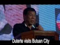 Duterte visits Butuan City