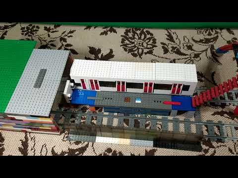 Лего самоделка вагон метро - YouTube