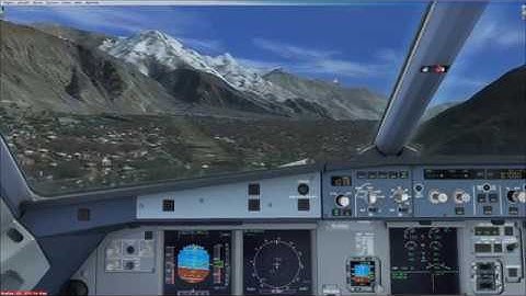 Gilgit Airport RWY07 Hard Approach