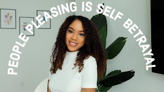 How to stop people pleasing | set boundaries \& learn to value yourself