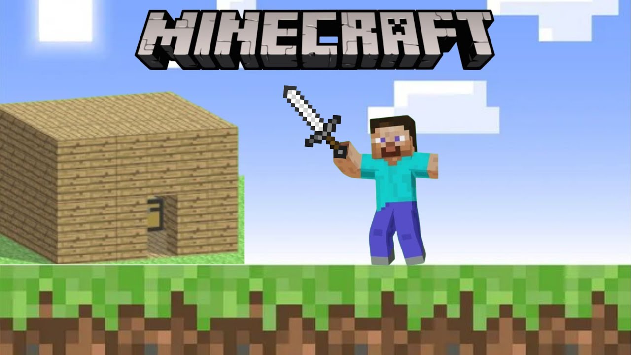 I build my first house in minecraft survival series part 2 - YouTube