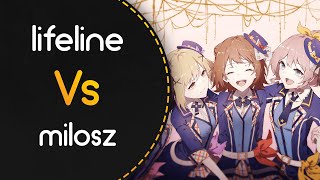 lifeline vs milosz! // Poppin'Party - NO GIRL NO CRY (Tesla173)  HDDT