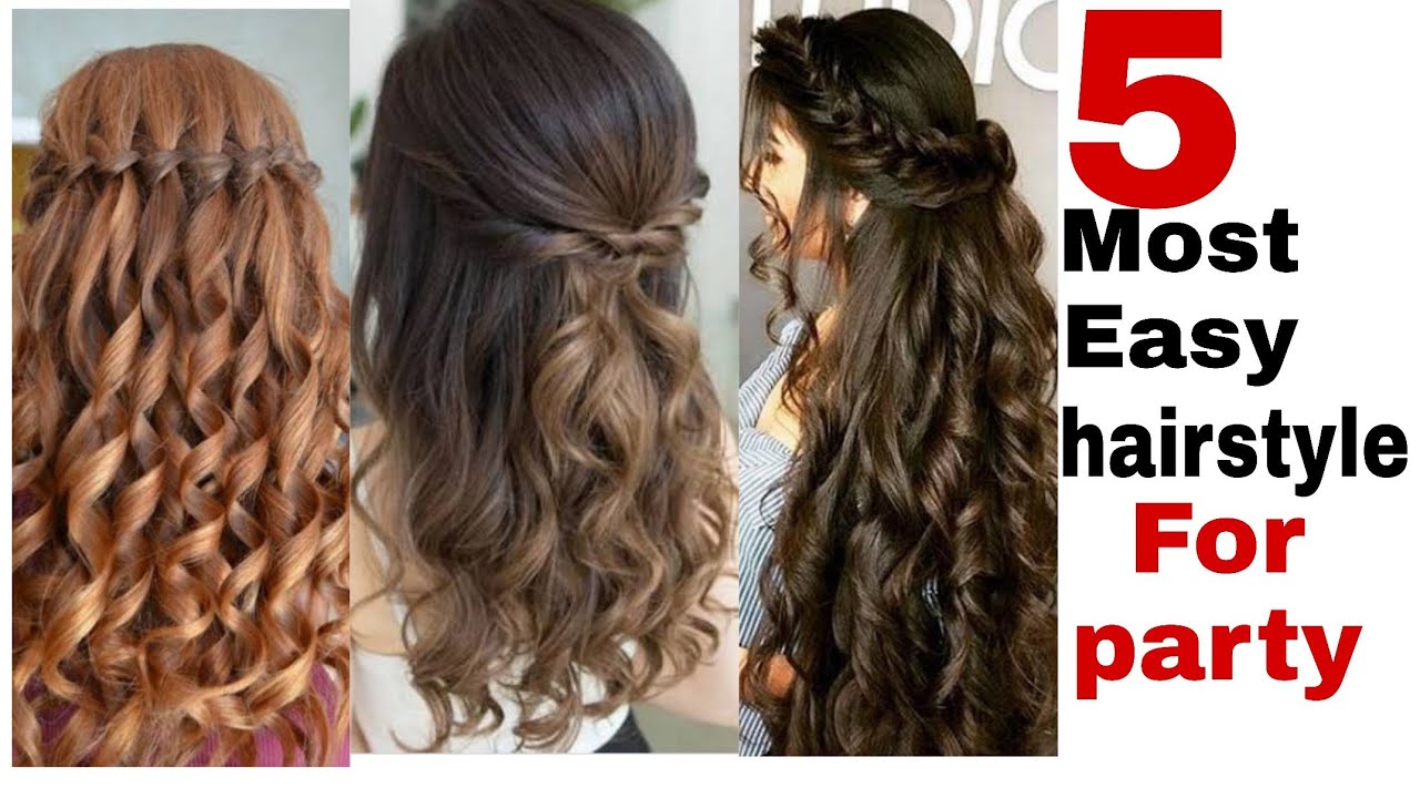 5 side open hairstyle for wedding | cute hairstyle | simple hairstyle |  easy hairstyle | hairstyle -… | Open hairstyles, Easy hairstyles for kids,  Easy braid styles