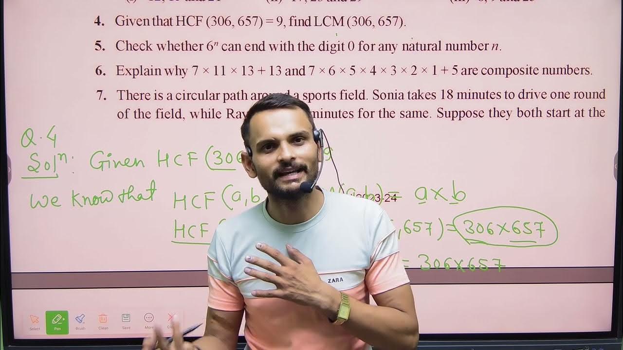 Cbse math class 10 part 03 excercise 1 1 kaushal sir bright