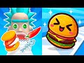 Sandwich Run: Pile Ingredients VS Food Run - All Levels SpeedRun Gameplay Android iOS Ep1