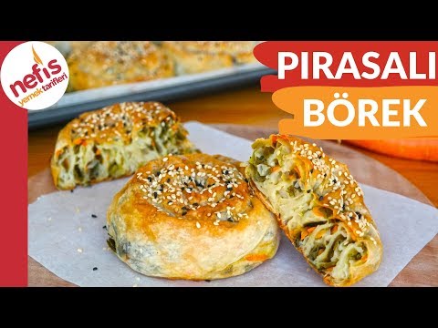 KAPIŞ KAPIŞ BİTECEK 😍 Pırasalı Nefis Börek Tarifi