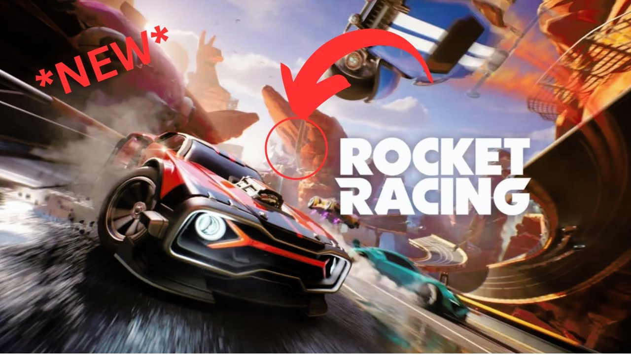Fortnite *New* INSANE Rocket Racing Mode - YouTube