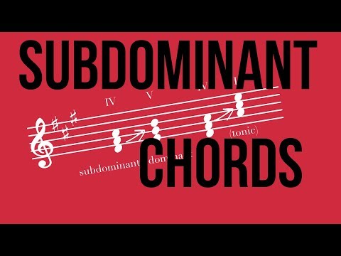 Subdominant Chords - TWO MINUTE MUSIC THEORY #51