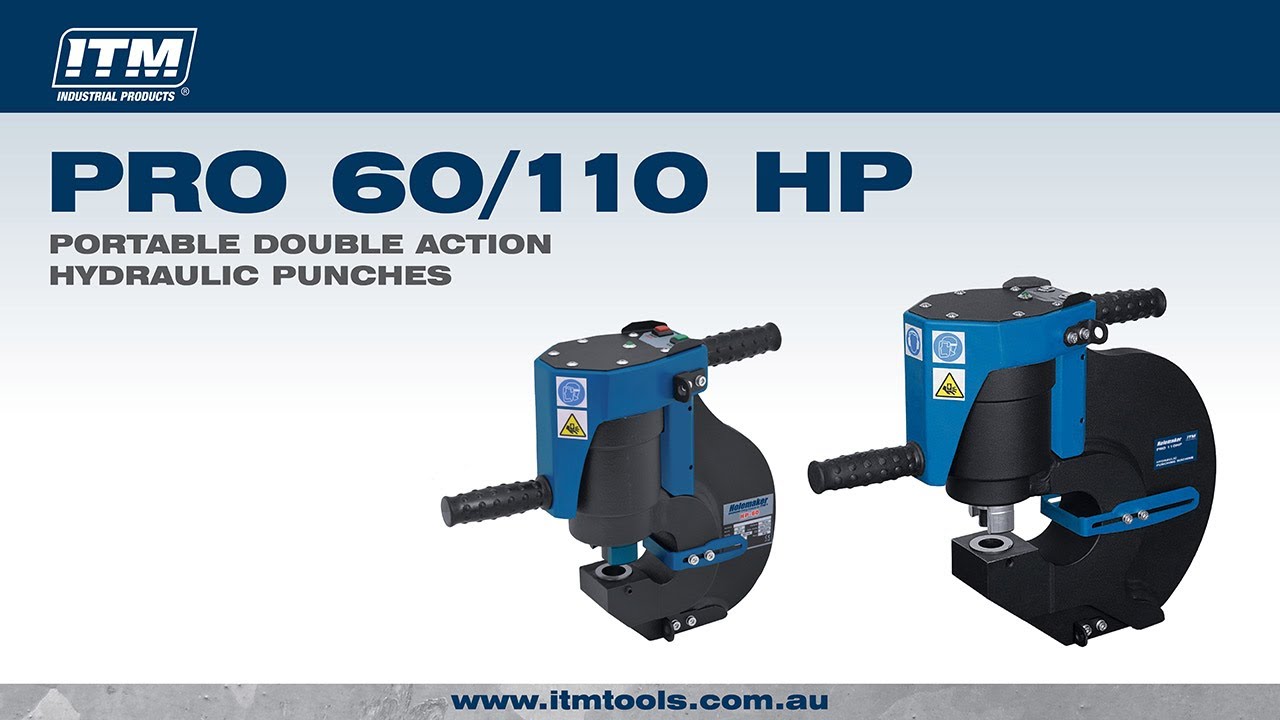 PRO-60/110 HP  Portable Hydraulic Punchers — Promotech