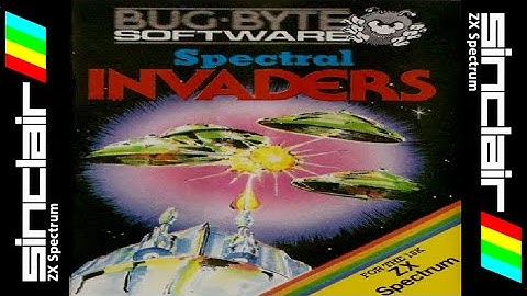 SPECTRAL INVADERS (1982) Walkthrough, ZX Spectrum