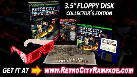 Retro City Rampage 486 - MS-DOS Version Trailer [OFFICIAL]