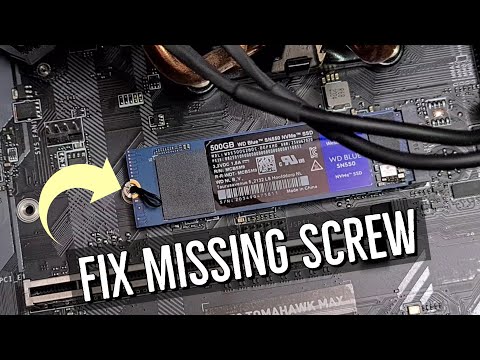 Nvme SSD No Screw? No Issue Try this. Jugaad!
