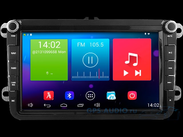 Gps Audio Ru Newsmy Nr5261s H H0 Carpad 3 Magnitola Dlya Volkswagen Youtube