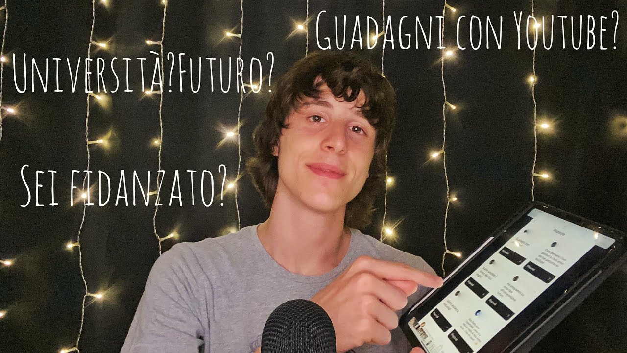 SPECIALE 20K: RISPONDO ALLE VOSTRE DOMANDE IN INTENSE WHISPERING (PARTE 1)| ASMR ITA