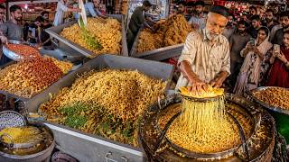 Inside Famous Nimko Sev Factory | Crispy Nimko Snacks Making Process | Street Food Tea Time Recipe