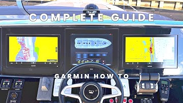 How To Use A Garmin GPS / Chartplotter *BOAT GPS*