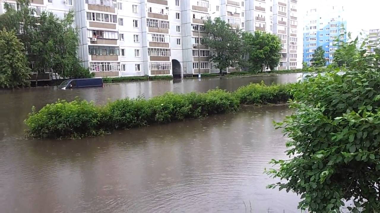 Паводок ульяновск. Потоп в Ульяновске 1997.