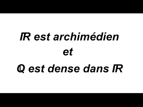 Vidéo: Qu'est-ce qu'un ensemble dense nulle part ?