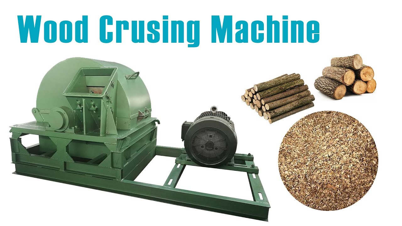 How to use wood crushing machine making sawdust | hot sale sawdust ...